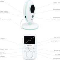 TrueLife NannyCam V24 Pro Wireless Akkus Digitális Babamonitor Bébiőr
