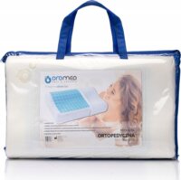 Oromed Oro-Relax XL méretű memóriahabos ortopéd párna hűtőzselével - Fehér