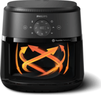 Philips 2000 XL NA230/00 AirFryer Okos Forrólevegős sütő 6,2L 1700 Watt - Fekete