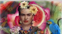 Pedrini 6TZ Frida Kahlo 6 személyes Kotyogós kávéfőző - Zöld