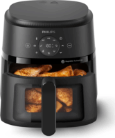 Philips NA220/00 Airfryer Forrólevegős sütő 4.2L 1500 Watt - Fekete