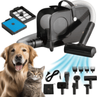 Berlinger Haus BH/9582 Kisállat ápoló Porszívó - Fekete