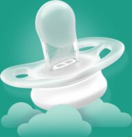 Philips SCF075/08 Avent Ultra Sart éjszakai cumi 2 darabos készlet - Zöld / Kék