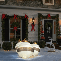 Family Christmas 58740A Felfújható Karácsonyi dekoráció gömb 60cm