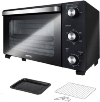 MPM MPE-14 kompakt Elektromos mini sütő 22L 1300 Watt - Fekete