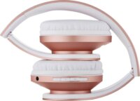 PowerLocus P2 Gyerek Bluetooth Fejhallgató Headset - Rozéarany