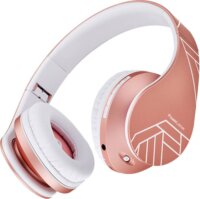 PowerLocus P2 Gyerek Bluetooth Fejhallgató Headset - Rozéarany