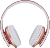 PowerLocus P2 Gyerek Bluetooth Fejhallgató Headset - Rozéarany