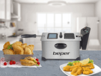 Beper BC.353 Olajsütő 3L 2000 Watt - Inox