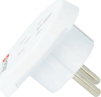 Skross 1.500217-E India/Izrael/Dánia --> EU Utazó Adapter - Fehér