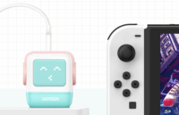 Ugreen 35855 Nexode Robot GaN 2x USB-C + USB Fali Gyorstöltő 65 Watt