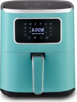 Heinrich‘s HFR 8216 AirFryer Forrólevegős sütő 5,0L 1450 Watt - Zöld