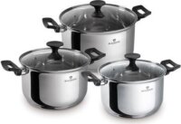 Blaumann BL-3863 Rozsdamentes Acél Edénykészlet - Ezüst (6 részes)