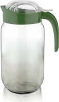 Iris C-00490 Rainbow Üveg kancsó 1.0L - Átlátszó / zöld
