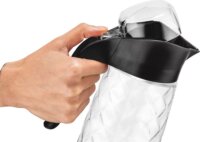 Iris C-00235 Amfora Crystal Üveg kancsó 1,6L - Fekete / elefántcsont