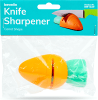 Bewello BW1029 Répa formájú Késélező 95 x 48 mm - Sárga / Zöld