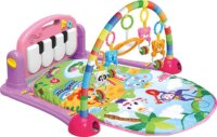 Huanger HE0604 Oktató Játszószőnyeg zongorával - Rózsaszín