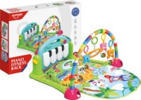 Huanger HE0603 Oktató Játszószőnyeg zongorával - Zöld