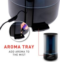 Alpina 47412 Okos Légpárásító 4,3L / 25W - Fekete