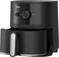 Braun HF3000 MultiFry 3 AirFryer Forrólevegős sütő 4,3L 1500 Watt - Fekete
