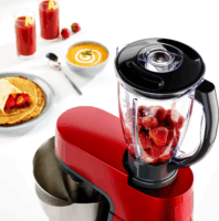 Tefal QB516G38 Master Chef Gourmet Konyhai Robotgép 4,6L 1100 Watt - Piros