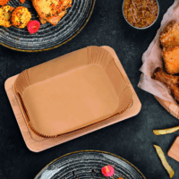 Bewello BW1020E Téglalap alakú Sütőpapír Forrólevegős sütőbe 14x22cm (50db / csomag)