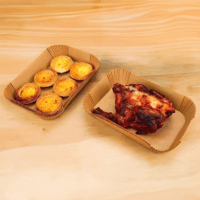 Bewello BW1020E Téglalap alakú Sütőpapír Forrólevegős sütőbe 14x22cm (50db / csomag)