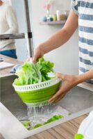 Emsa 512992 Basic Saláta centrifuga Ø 26cm 4.0L - Zöld / Fehér