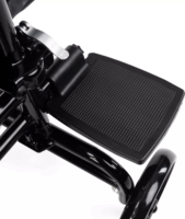 Timago Knee Walker 4 kerekű térdtámaszos Rollátor Max 136kg - Fekete