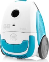 Hyundai VC068WB Porzsákos Vezetékes Porszívó 800W - Fehér/Kék