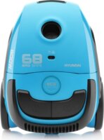 Hyundai VC068LB Porzsákos Vezetékes Porszívó 800W - Fekete/Kék