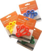 Qmed Ergonomikus Műanyag ujj erősítő - Zöld