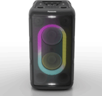 Panasonic SC-BMAX10E-K RGB Akkus Hordozható Bluetooth Hangszóró 150W - Fekete