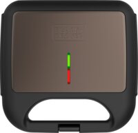 Black&Decker BXSA753E Melegzendvics sütő 750 Watt - Barna/Fekete