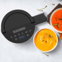 Black&Decker BXSM1000E Levesfőző 1.6L 1040 Watt - Inox