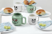 LEGO Csontváz Fej Kerámia gyerek Bögre 530ml - Fehér