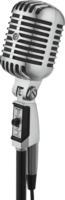 Shure 55SH Series II Retro Dinamikus Studio Mikrofon - Ezüst