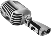 Shure 55SH Series II Retro Dinamikus Studio Mikrofon - Ezüst