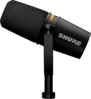 Shure MV7+ USB-C / XLR Podcast Mikrofon - Fekete
