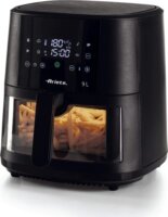 Ariete 4630/00 AirFryer Forrólevegős sütő 9L 1500 Watt - Fekete