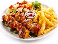 Heinrich‘s HFR 8205 AirFryer Forrólevegős sütő 8,0L 1800 Watt - Ezüst / fekete
