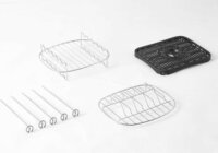 Cosori CAF-R901-AEU AirFryer Forrólevegős sütő 2 rekeszes 8L 1750 Watt - Fekete