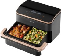 Cosori CAF-TF101S-AEUR TwinFry AirFryer Forrólevegős sütő 10L 2800 Watt - Fekete