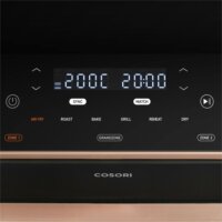 Cosori CAF-TF101S-AEUR TwinFry AirFryer Forrólevegős sütő 10L 2800 Watt - Fekete