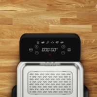 Tefal FR507D Family Pro Digital Olajsütő 4L 2400 Watt - Inox / Fekete