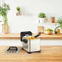 Tefal FR507D Family Pro Digital Olajsütő 4L 2400 Watt - Inox / Fekete