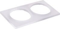 Fibaro FG-WX-PP-0003 2 részes Fali Konnektor keret - Fehér