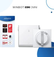 Ecovacs Winbot W2 OMNI Ablaktisztító robot - Fehér