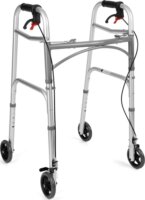 Timago Állítható magasságú Rollátor fékkel Max 136kg - Ezüst