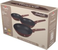 Berlinger Haus BH/8048 Serpenyő készlet (3db) - Bordó